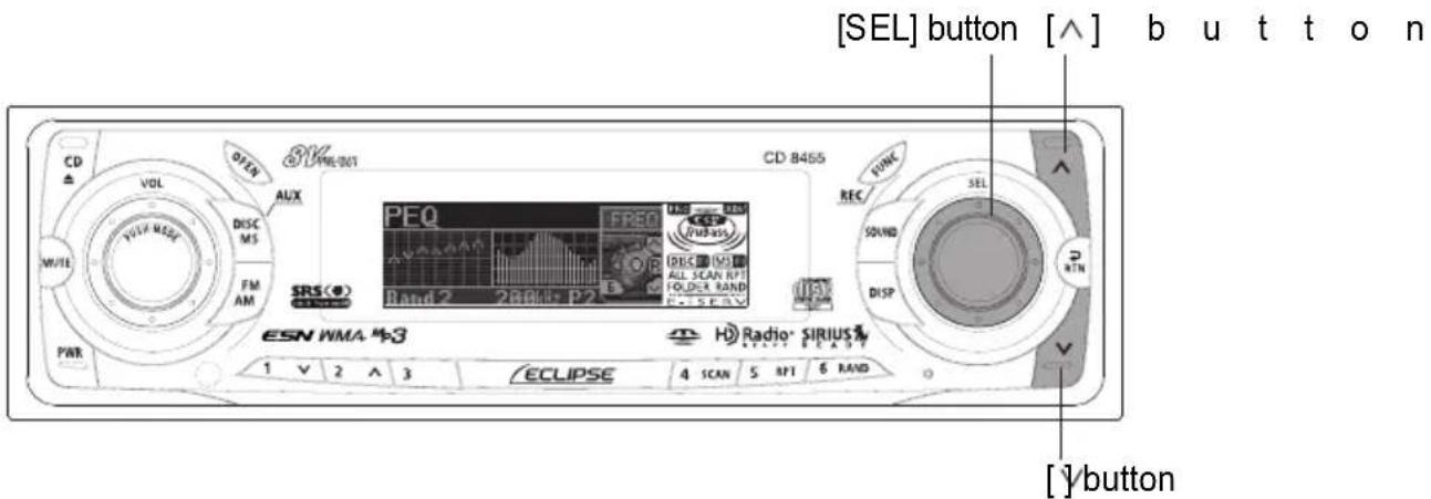 ECLIPSE CD8455 - Setting CSII modes - 3