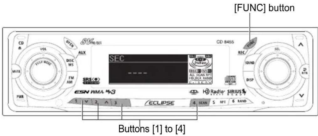 ECLIPSE CD8455 - How to change the Memory Stick - 1