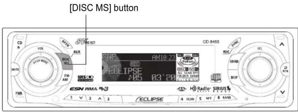 ECLIPSE CD8455 - How to operate the CD player - 1