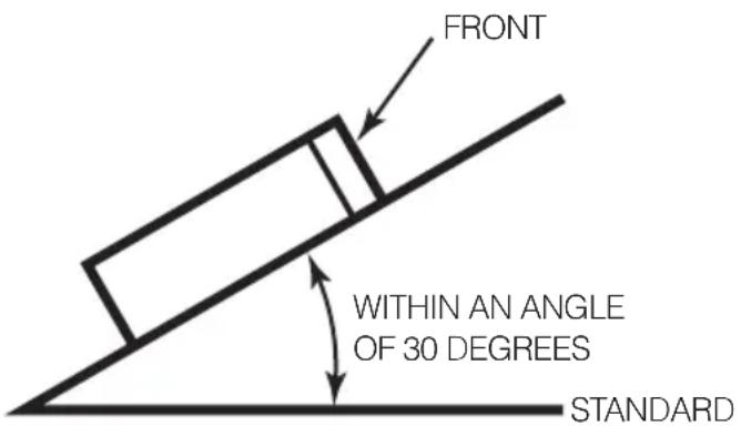ECLIPSE CD8455 - Installation angle - 1