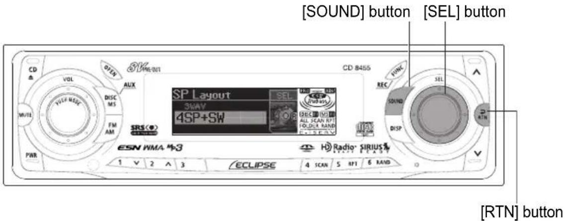 ECLIPSE CD8455 - Non-Fader Output - 1