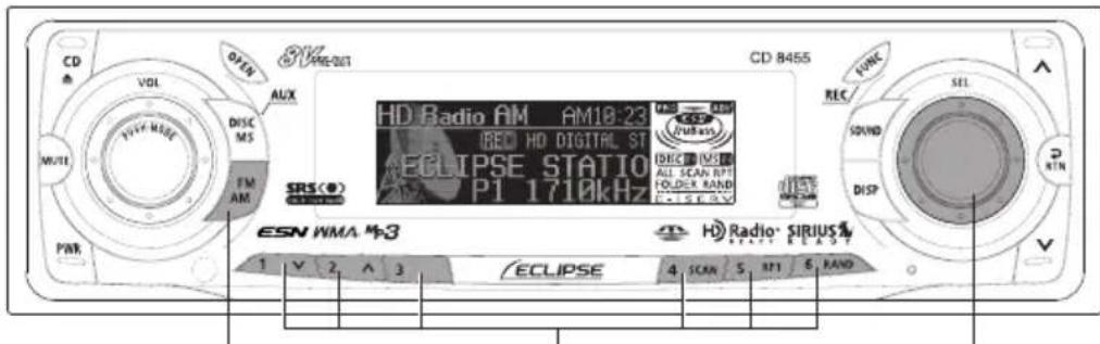 ECLIPSE CD8455 - Entering stations into memory automatically (The automatic preset mode: ASM) - 3
