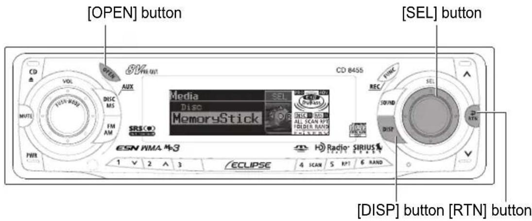 ECLIPSE CD8455 - Importing DISP screens - 2