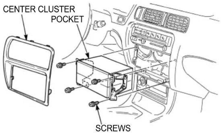 ECLIPSE CD8455 - Mounting the main unit - 5