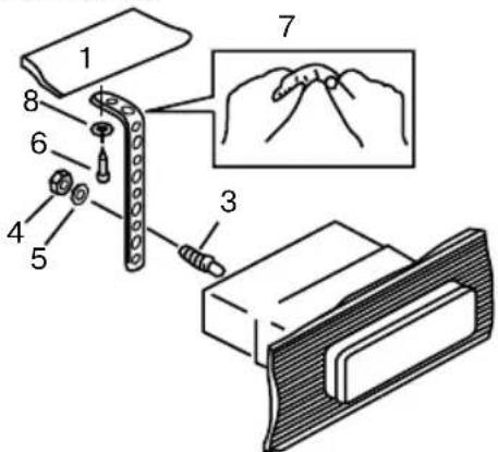 VARTA V-CD510 - DIN front-mount (Method A) - 2
