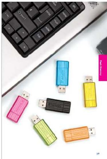 VERBATIM Clip-it 43926 - Store 'n' Go - PinStripe USB - 1
