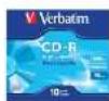 VERBATIM Clip-it 43926 - 8cm CD R Colours - 1