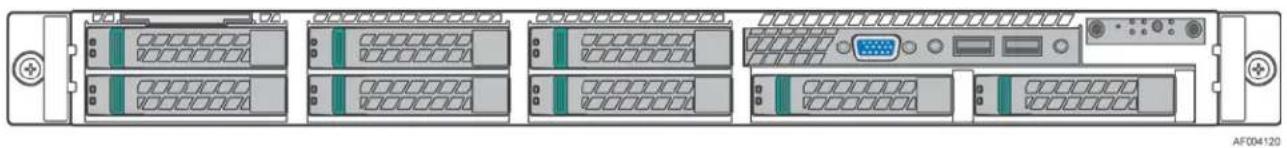 INTEL R1304GL4DS9 - Hot Swap Hard Drive Bay and Front Panel Options - 2