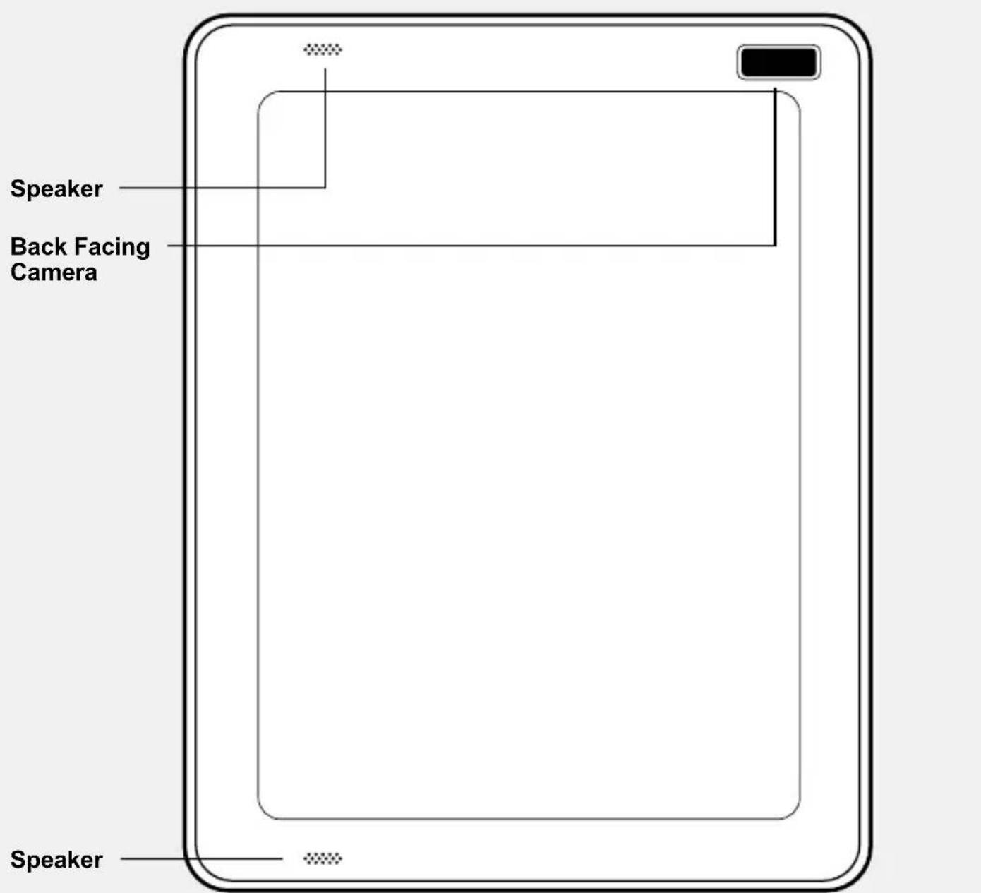 Speaker Back Facing Camera Speaker