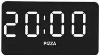 Avanti TD-25 - To Use the PIZZA BAKE Function: - 2