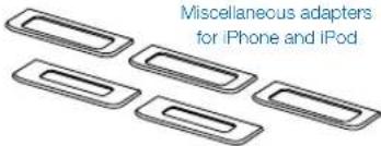 Miscellaneous adapters for iPhone and iPod