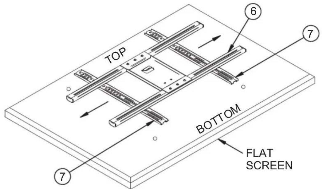 TOP BOTTOM FLAT SCREEN