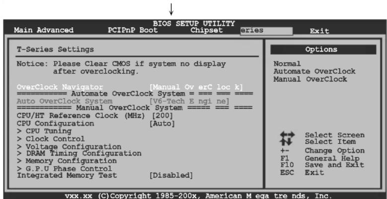 BIOSTAR TA890GXE - Manual Overclock System (M.O.S.) - 2
