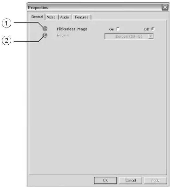 PHILIPS SHE9650 - General settings - 1