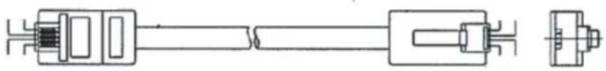 3COM Router 3012 - ISDN U Cable - 1