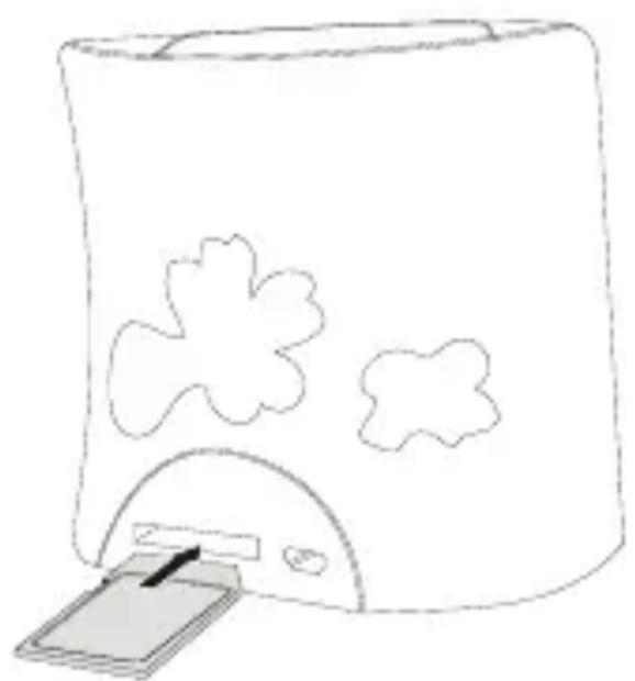 COBY DP356 - Installing a Memory Card - 1