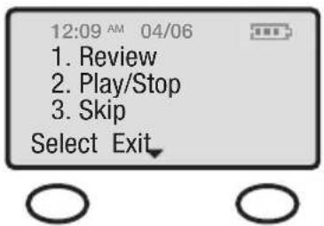 Clarity C4230 - Access Answering Machine functions from Handset - 2