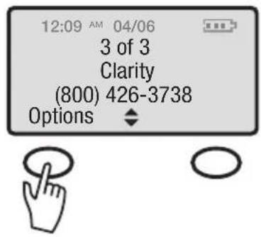 Clarity C4230 - TELEPHONE OPERATIONS - 1