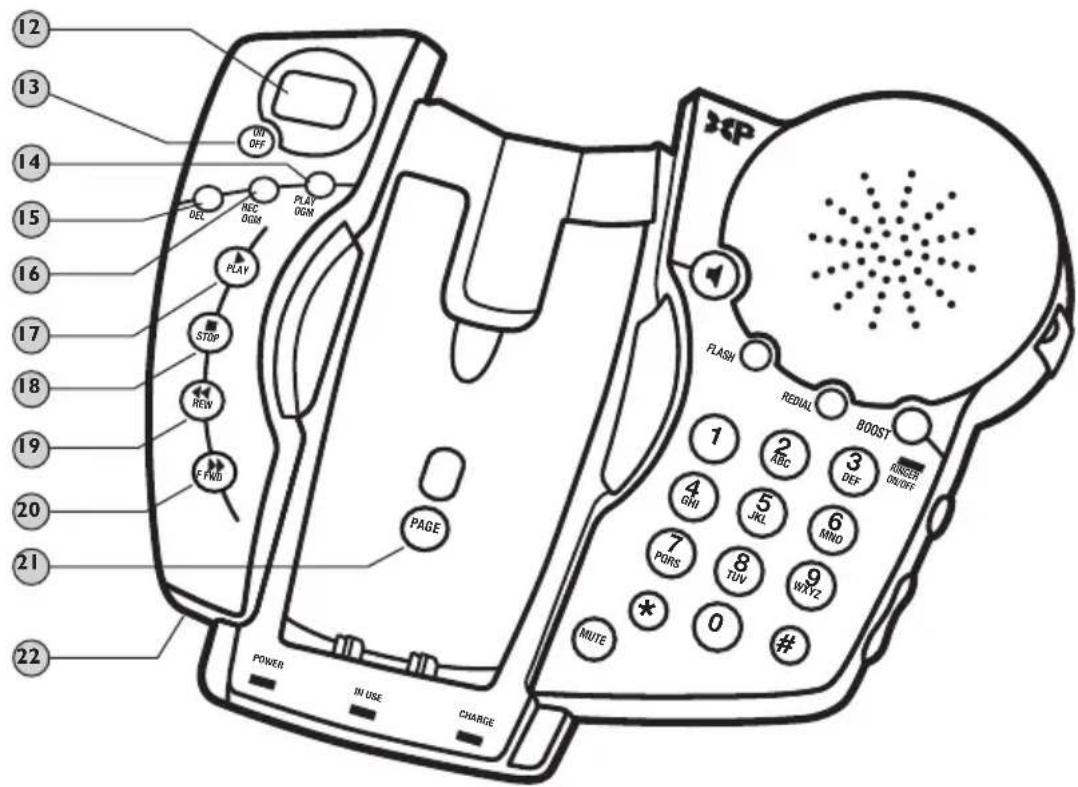 Clarity C4230 - ANSWERING MACHINE DEVICE - 1
