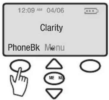 Clarity C4230 - Phonebook Search - 4
