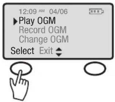 Clarity C4230 - Change OGM - 1