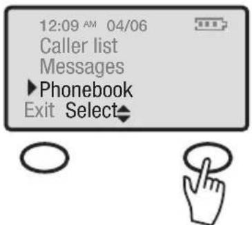 Clarity C4230 - To enter phone number: - 1