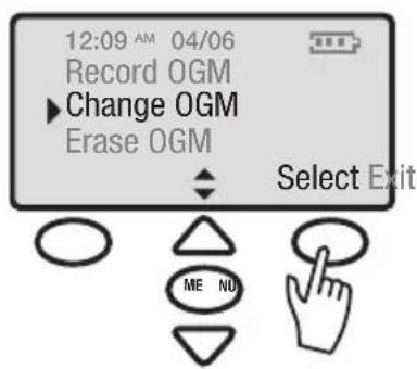 Clarity C4230 - Change OGM - 4