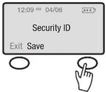 Clarity C4230 - Security ID - 4