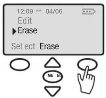 Clarity C4230 - To Edit or Erase Entries - 3
