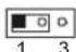 BIOSTAR TA75A+ - JCMOS1: Clear CMOS Header - 2
