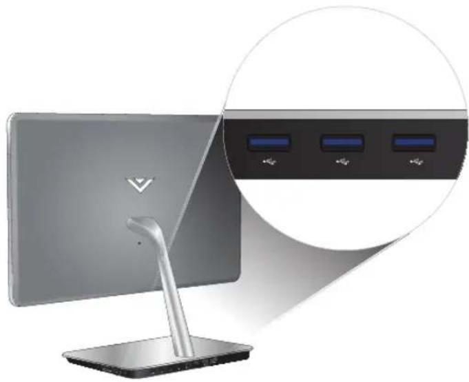 VIZIO CA27-A1 - Connecting a USB Device - 2