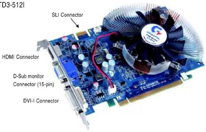 GIGABYTE GV-N95TOC-512I - Board Layout - 3