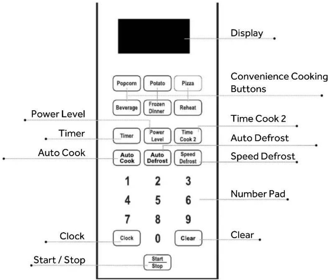 HAIER HMC935SESS - PARTS & FEATURES - 3