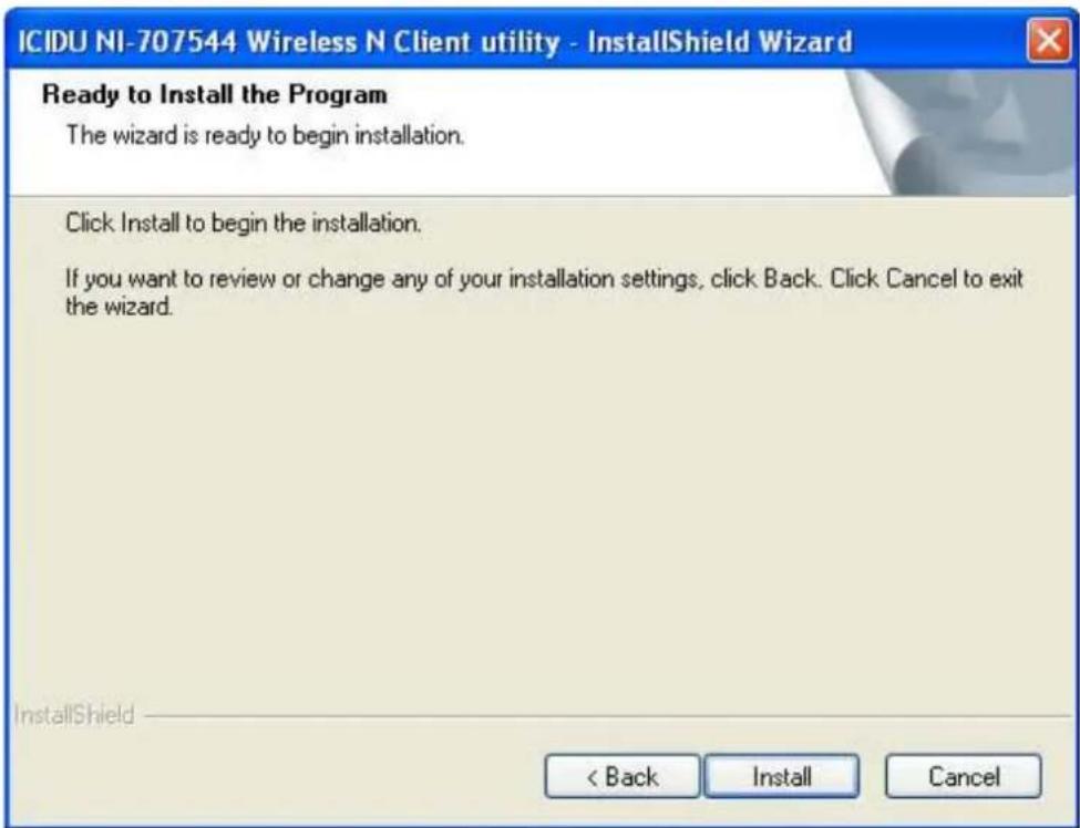 Icidu NI-707544 - SOFTWARE INSTALLATION - 5