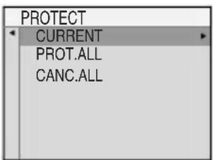 PROTECT CURRENT PROT.ALL CANC.ALL