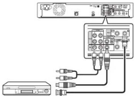 Diagram showing connection between a computer and an audio equipment device via USB cable, with labeled components and connectors.