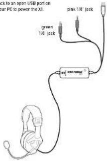 MAD CATZ Turtle Beach Ear Force X1 - Step 3. - 1