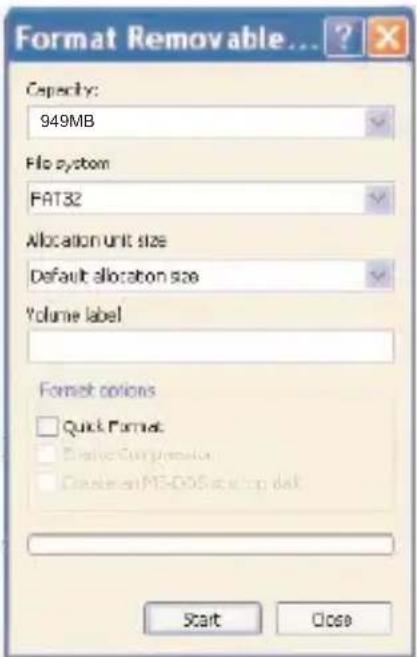 MEMOREX MMP3780 - Formatting the Player - 1