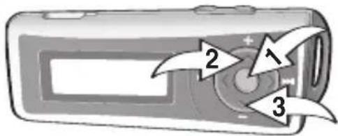 MEMOREX MMP3780 - SETTING THE CONTRAST - 1