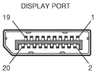 DISPLAY PORT 19 1 20 2