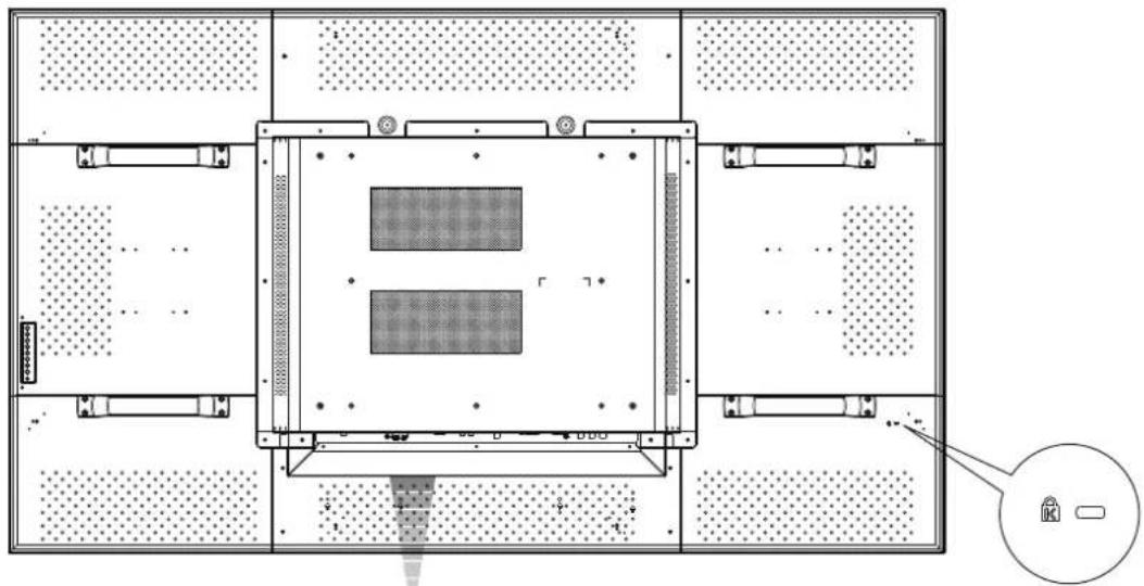 Top-down schematic of a mechanical or electronic device layout with no visible text, numbers, or symbols.
