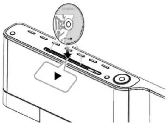 KENWOOD CLX-70-P - Inserting a disc - 1