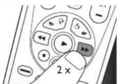 PHILIPS SRP5107WM - Resetting a button to its original function - 3