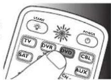 PHILIPS SRP5107WM - Learning button functions - 1