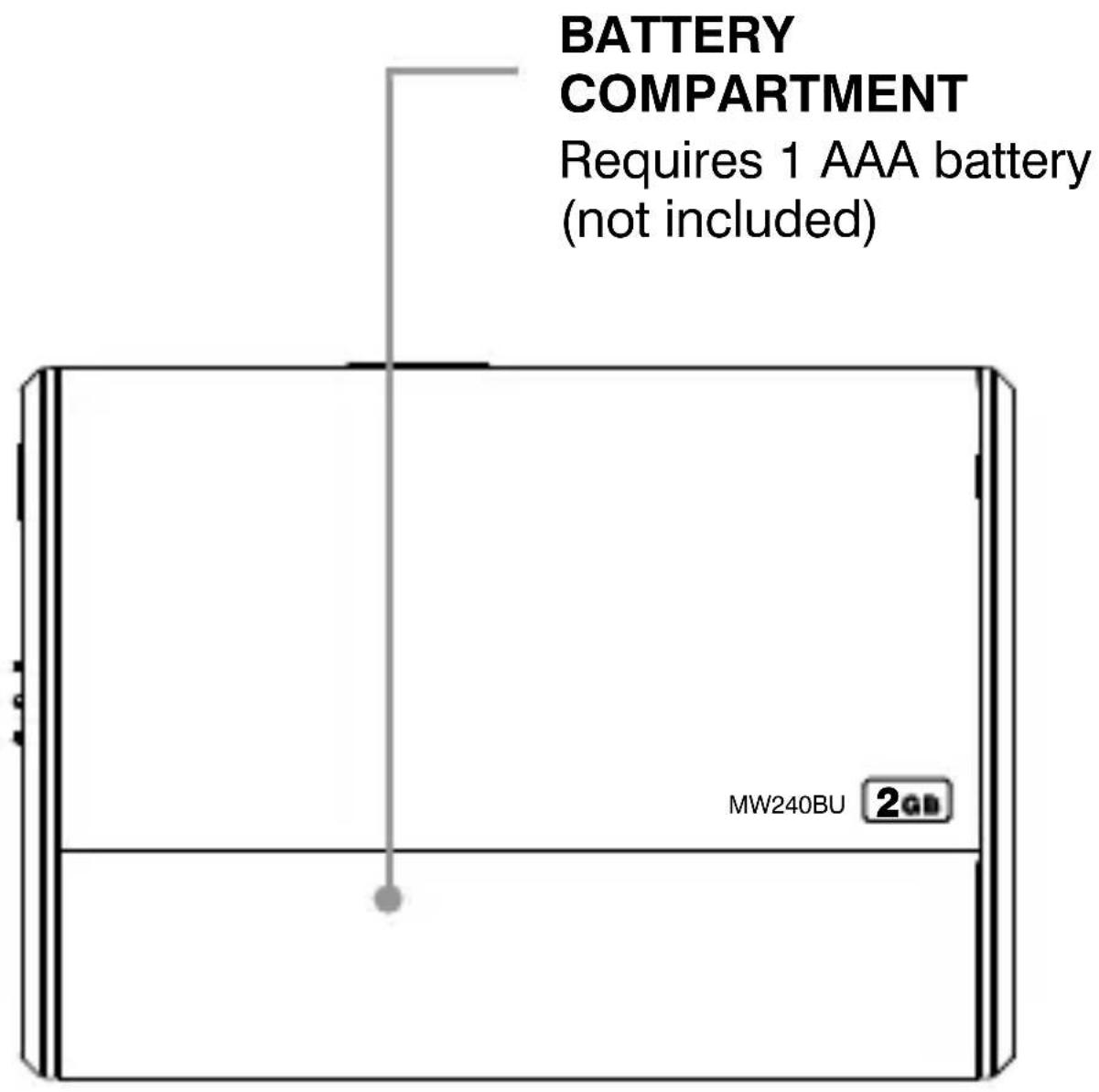 GPX MW240S - MODE - 2