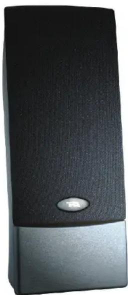 Black rectangular electronic device with a small circular button labeled 'TV' on its side (no visible text or symbols beyond the label)