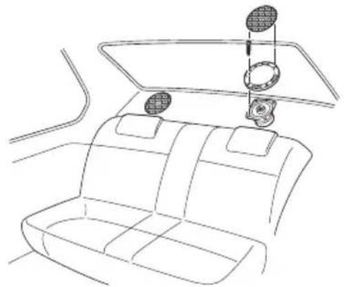 PHILIPS CSP652 - Option 2: Mount on rear tray - 1
