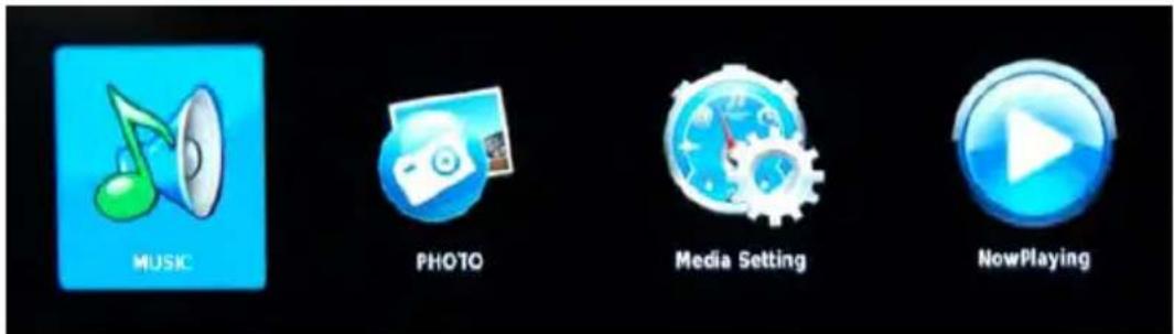 MUSIC PHOTO Media Setting NowPlaying