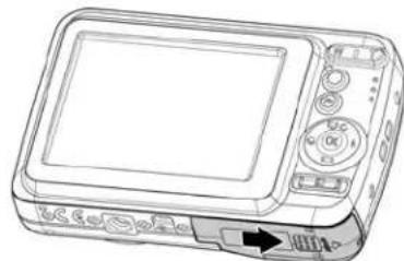 PHILIPS DSC90SL - Inserting the Battery - 1