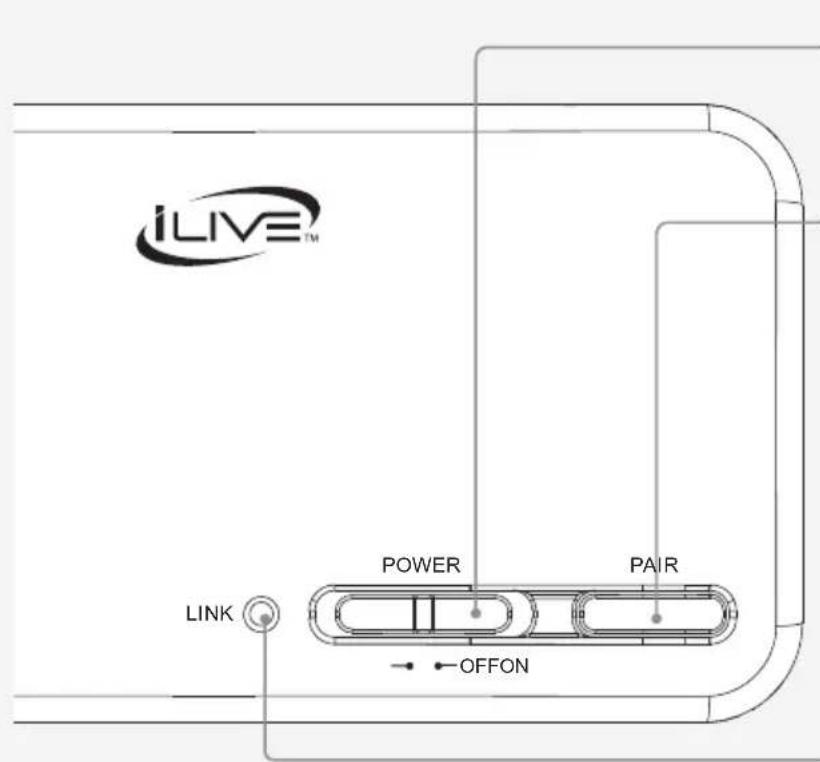 iLIVE™ LINK POWER PAIR OFFON